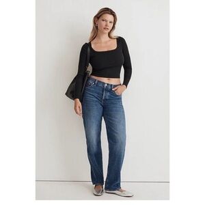Madewell Low-Slung Straight
